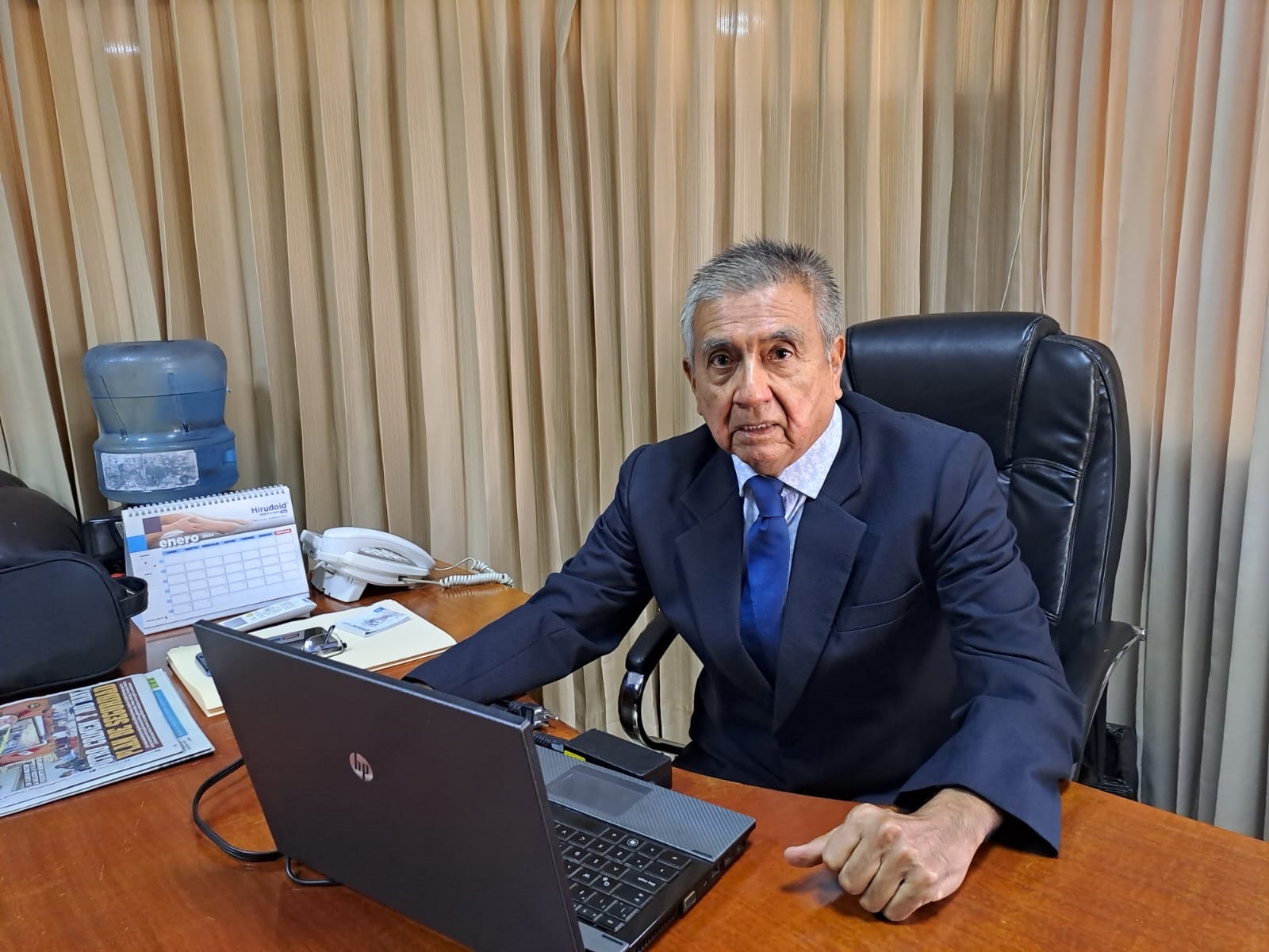 MÉDICO LUIS ROLANDO SANDOVAL CRUZALEGUI ASUME PRESIDENCIA DE SBCH